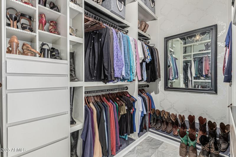 primary closet