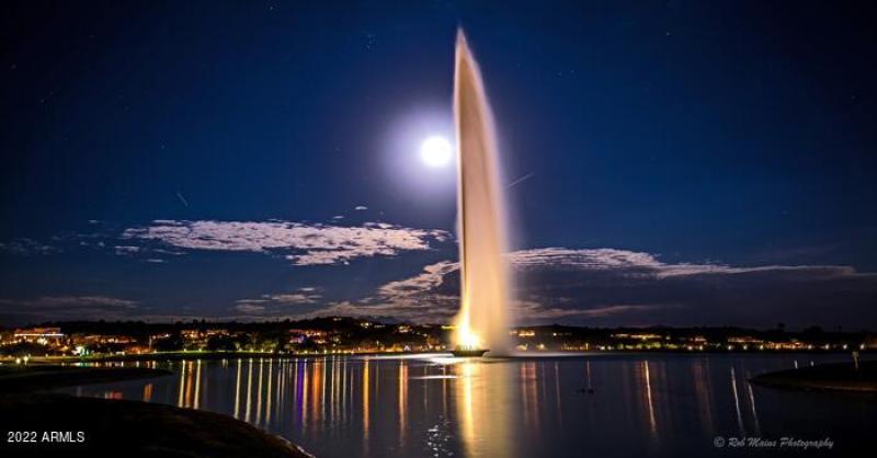 Fountain HIlls at Night
