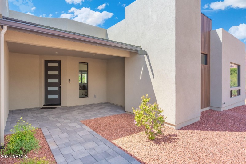View on Main House Entry