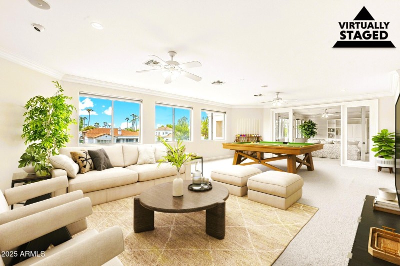 Virtually Staged Loft