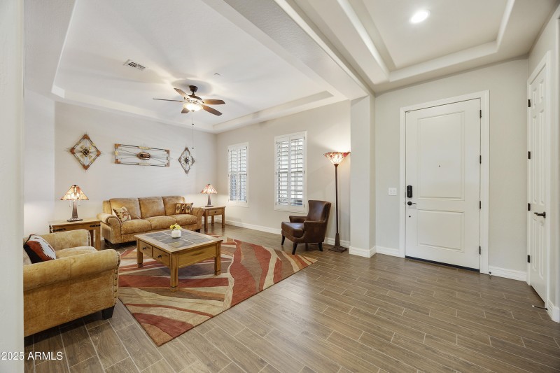 Living/dining/flex room