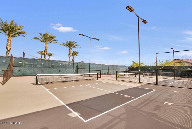 Dedicated Pickle ball courts