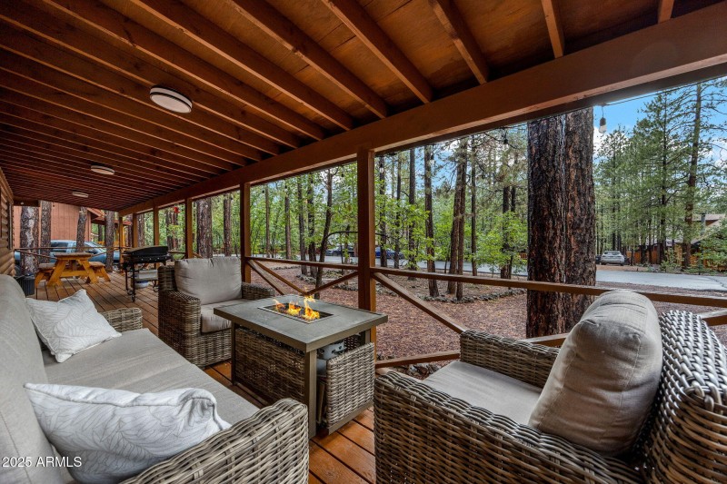 Expansive Front Deck