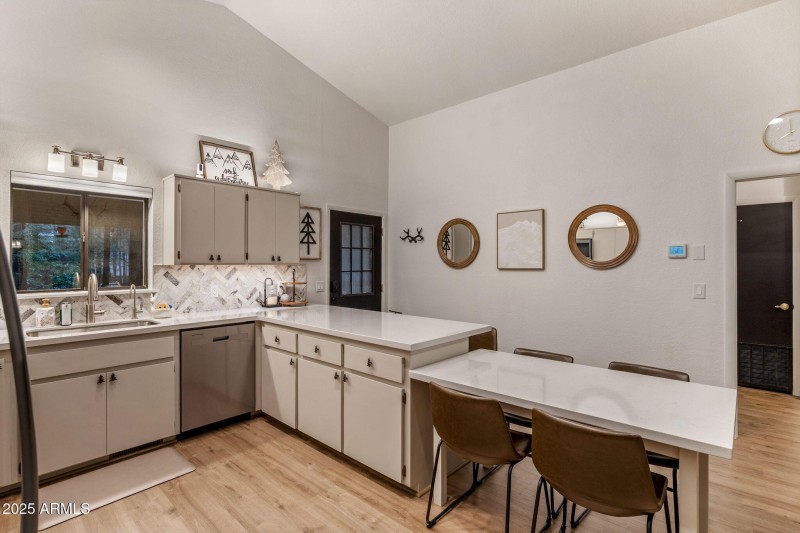 New flooring throughout