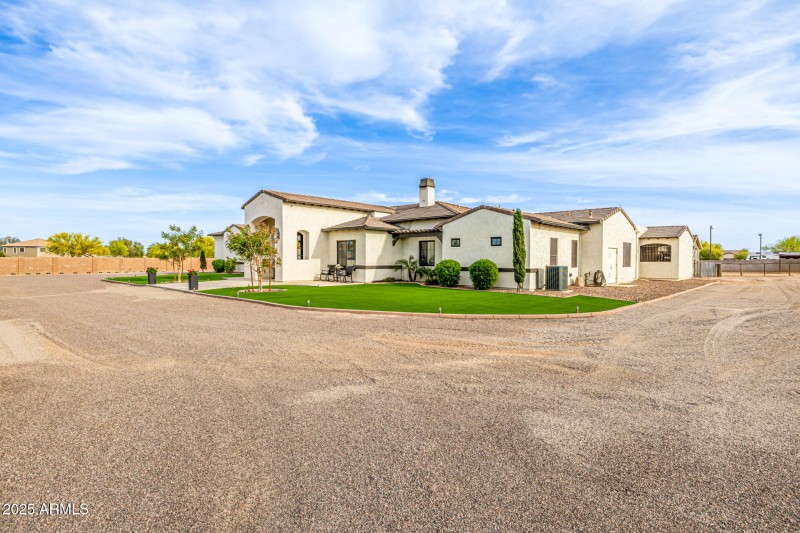 Front & Side of Home 1st gate entrance