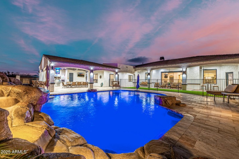 Guest Home View of Pool