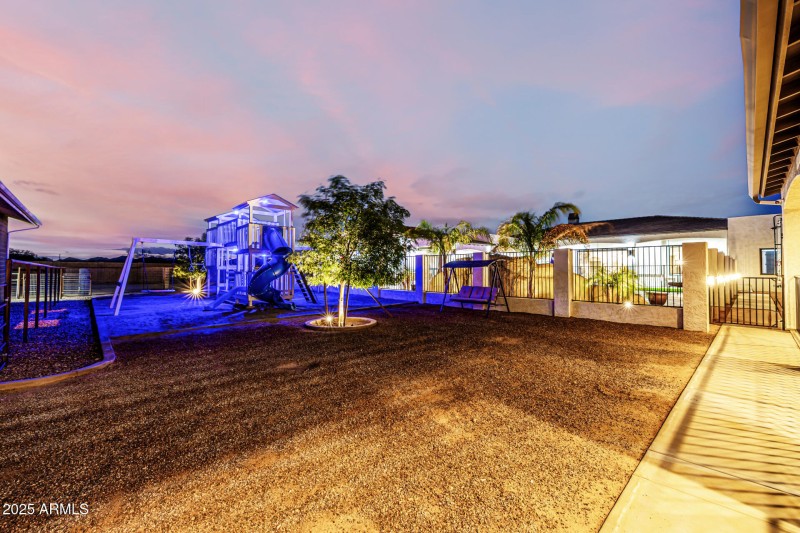 Guest Home View of Kids Plat Area