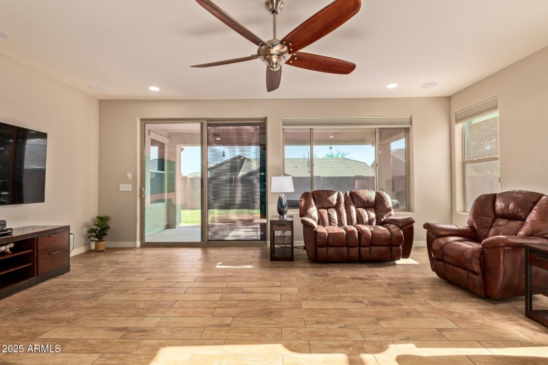 Great Room to outside