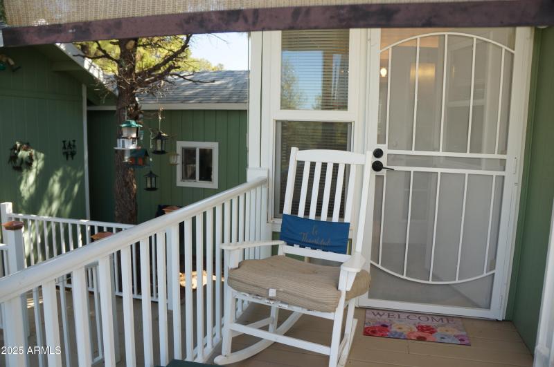 007 1/2 Bathroom entance from Trex deck