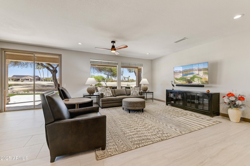 Entertain with Golf Course Backdrop