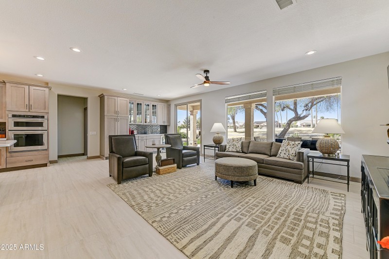 Golf Views from Open Great Room