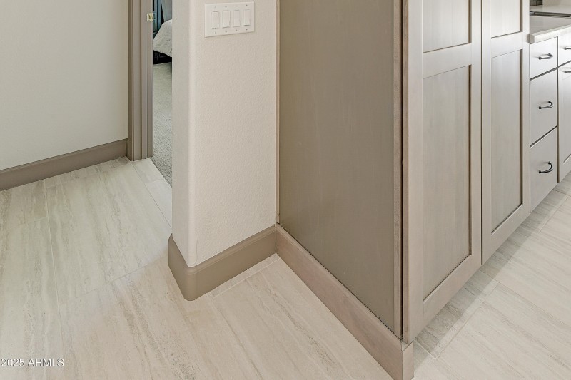 Custom Cabinet Wall with Wet Bar