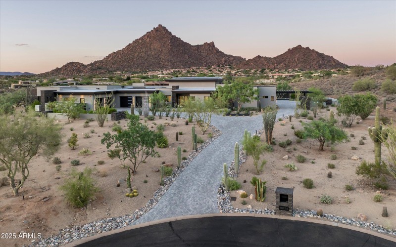 Expansive Driveway