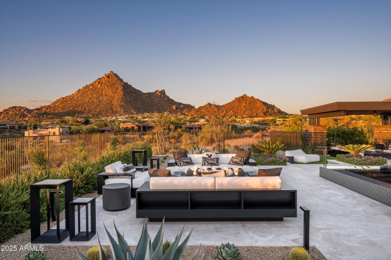 View from firepit