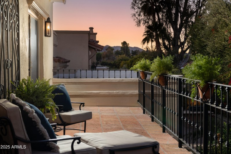 Sunset Balcony Patio