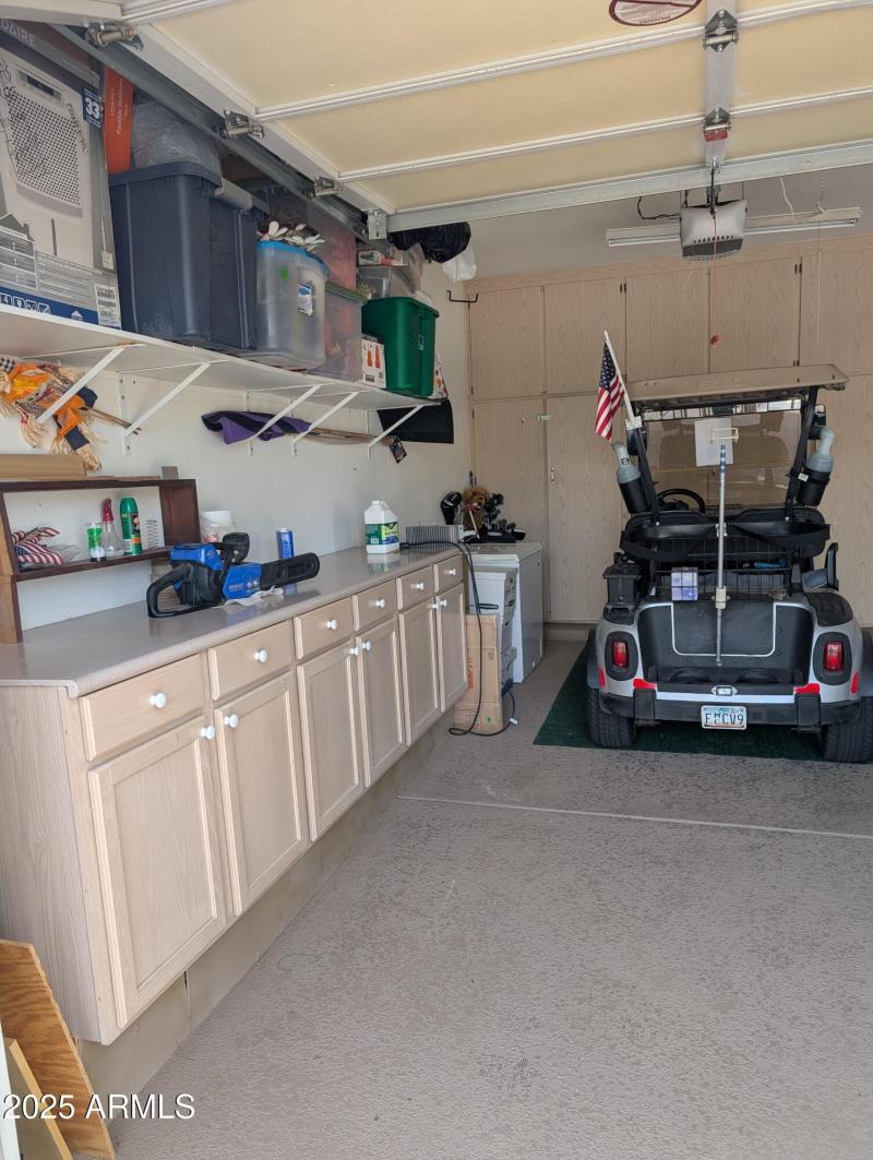 Extended Golf Car _ Full Car Garage