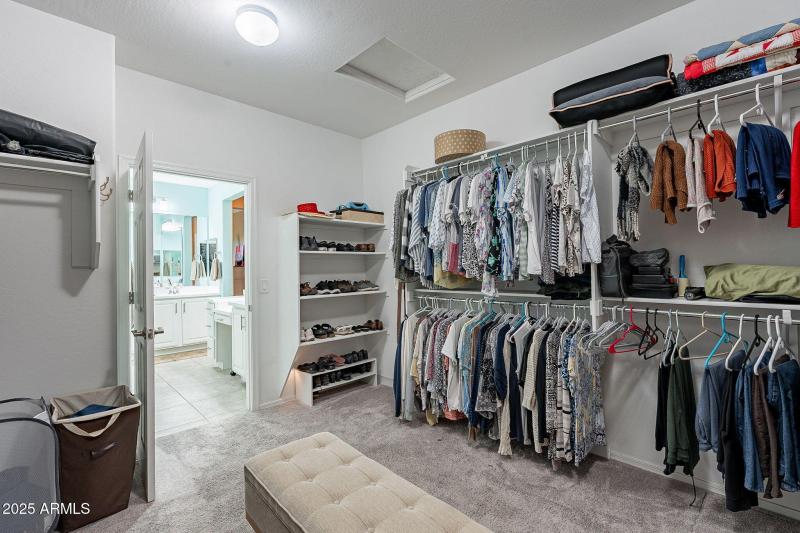 Primary Walk-In Closet