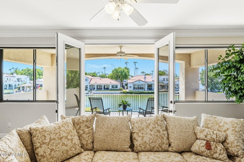 French Doors to Balcony