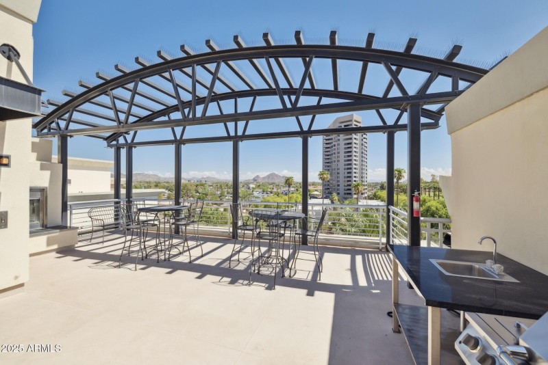 Upstairs Balcony