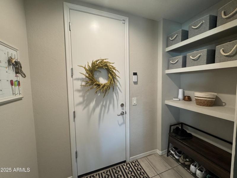 Functional Entry to Garage