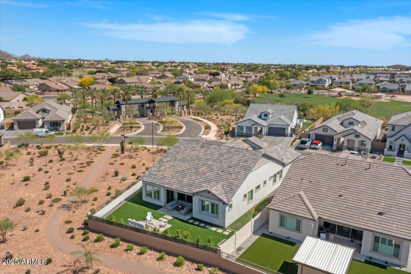 077-Aerial Back of home