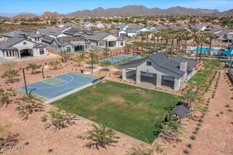 100-Aerial community