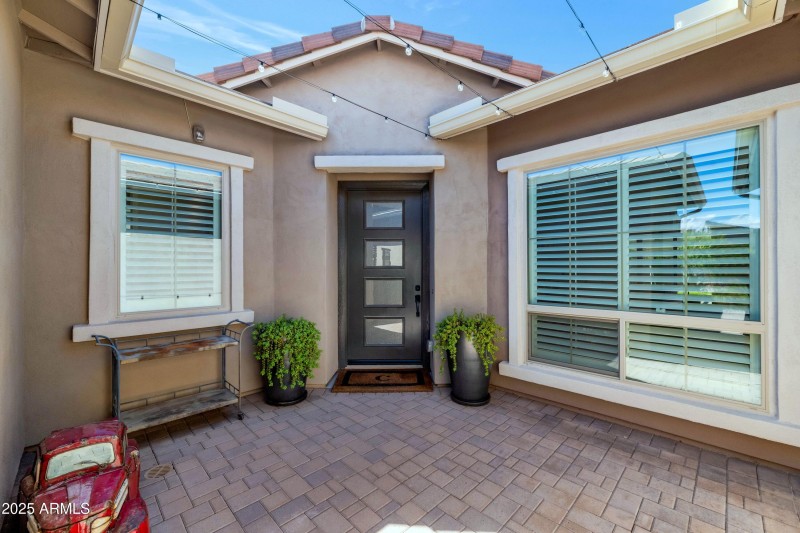 Welcome Secured Courtyard