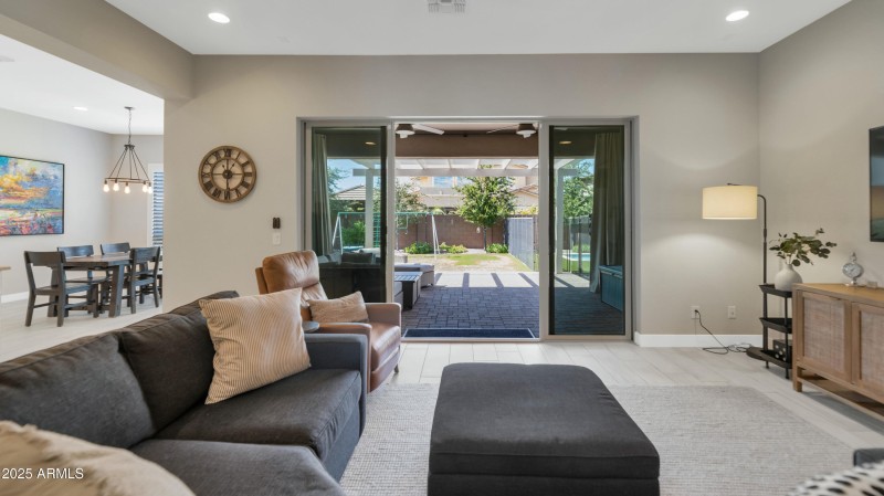 Natural Light to Backyard