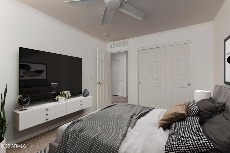 Virtually Staged - Bedroom 3