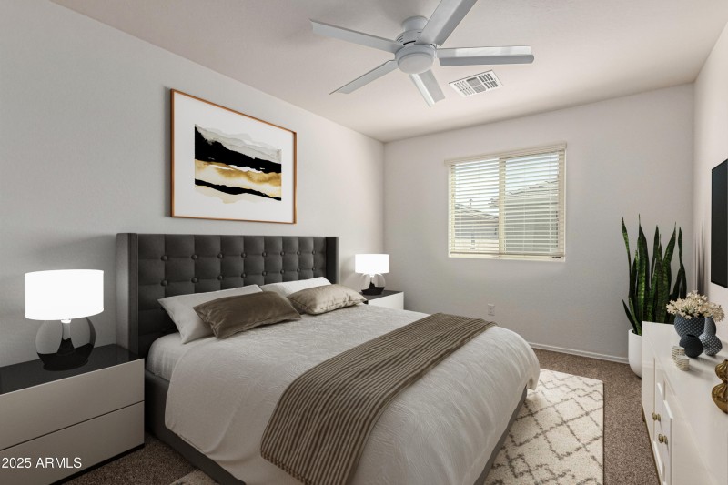 Virtually Staged - Bedroom 2