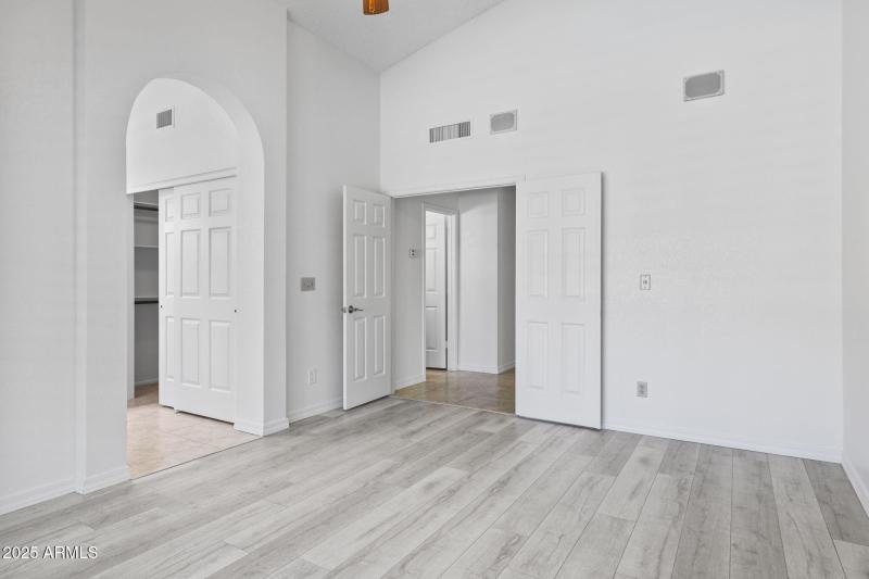 Primary Bedroom – Closet View