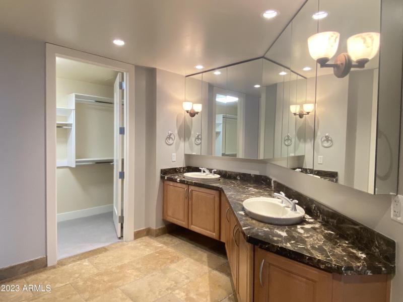 Master Bath view from MBR