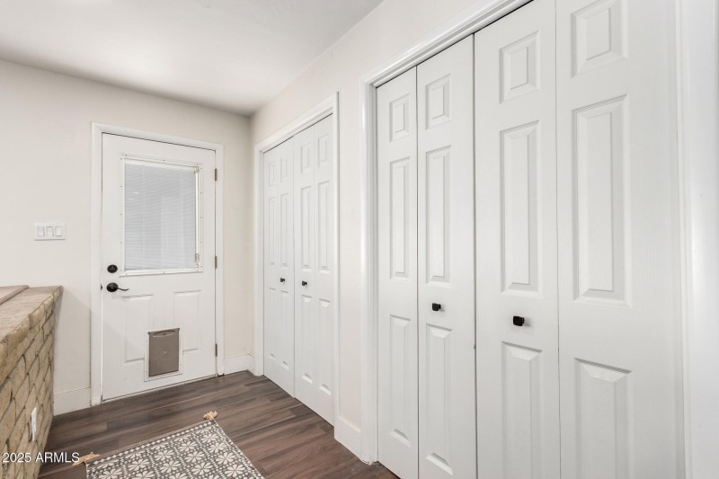 Door Leading to Backyard