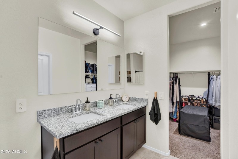 Primary Bathroom – Dual Vanity