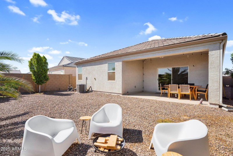 Backyard – Seating Area