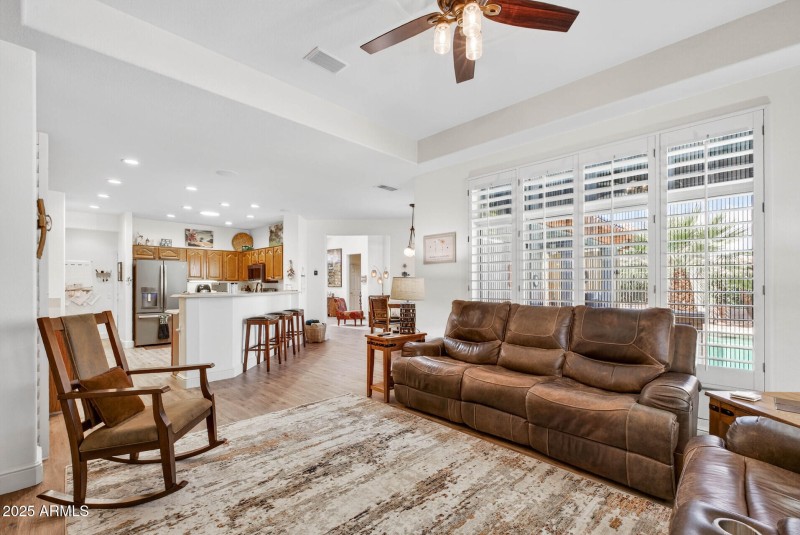 Family Room to Kitchen