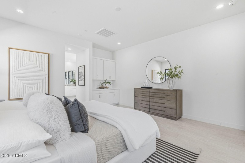 Primary Bedroom with Drybar