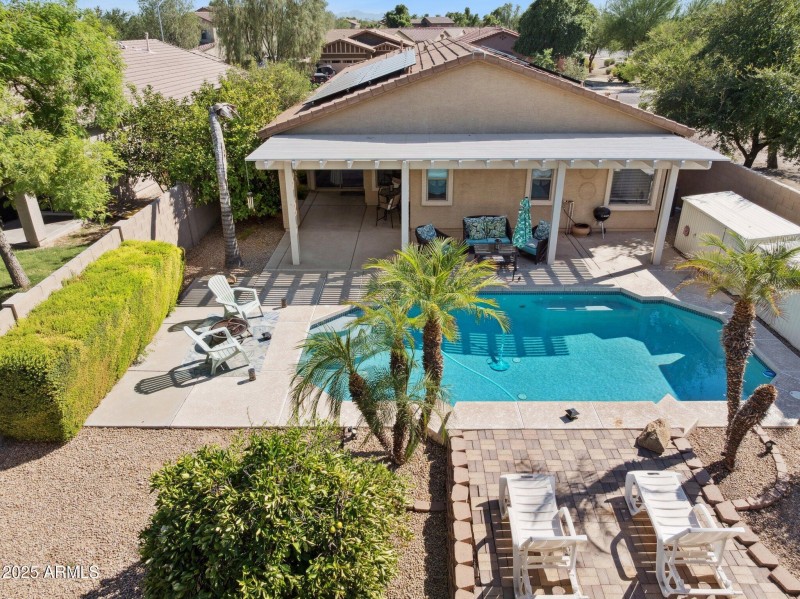 AERIAL BACKYARD