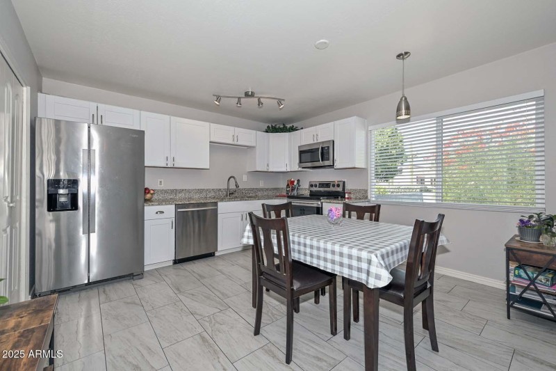 Kitchen with Granite Counters