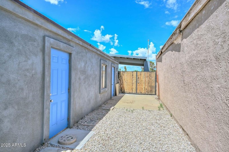 Side Yard with RV Parking