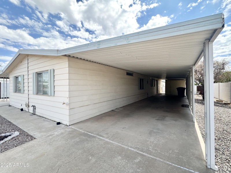 SPACIOUS CARPORT
