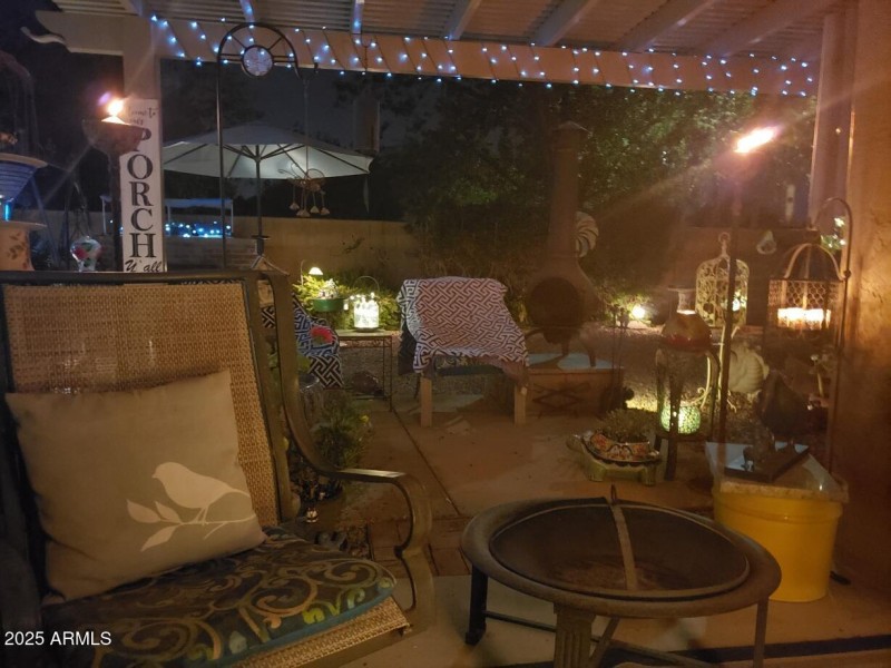 Evening Patio
