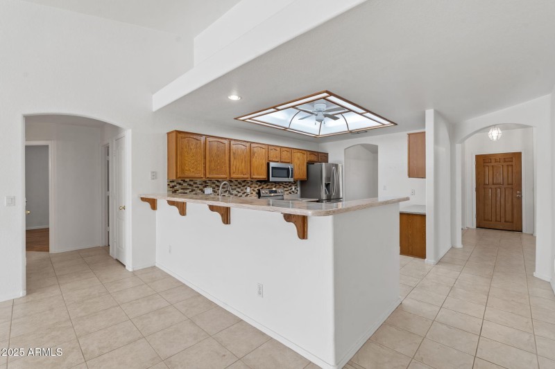 Centrally located Kitchen