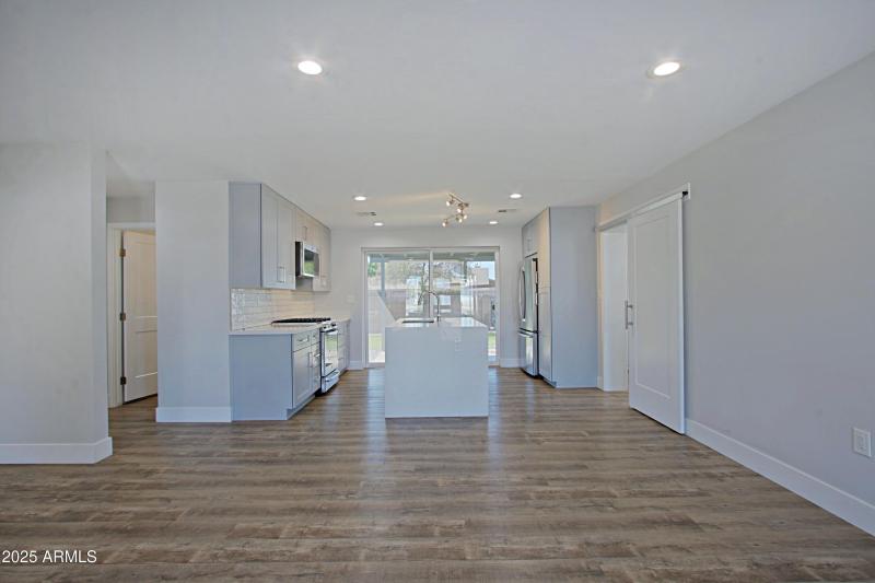 Great Room Opens to Kitchen