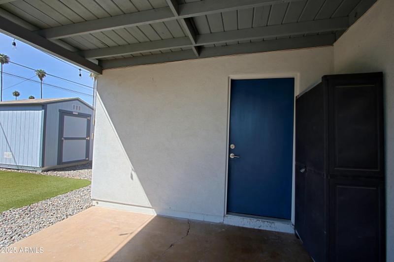 Office Entrance Off Patio