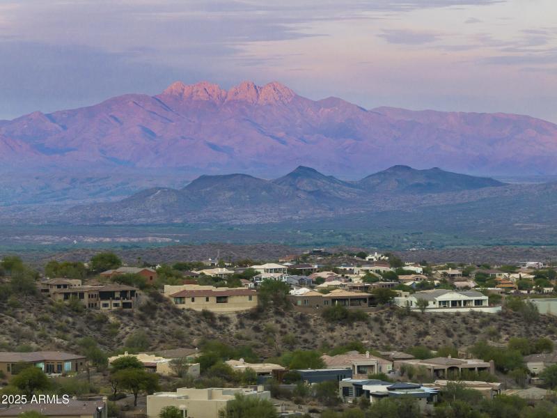 Unobstructed views of the Four Peaks