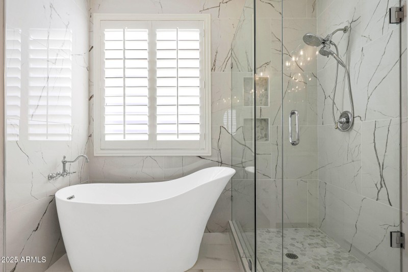 Primary Tub and Shower