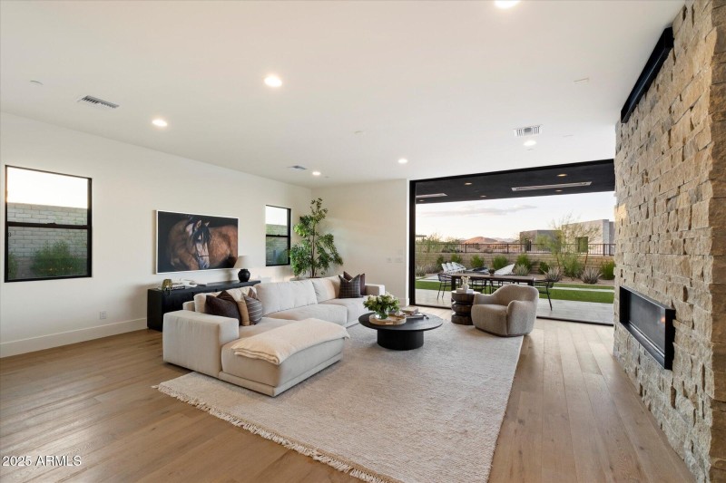 Open to Living Room