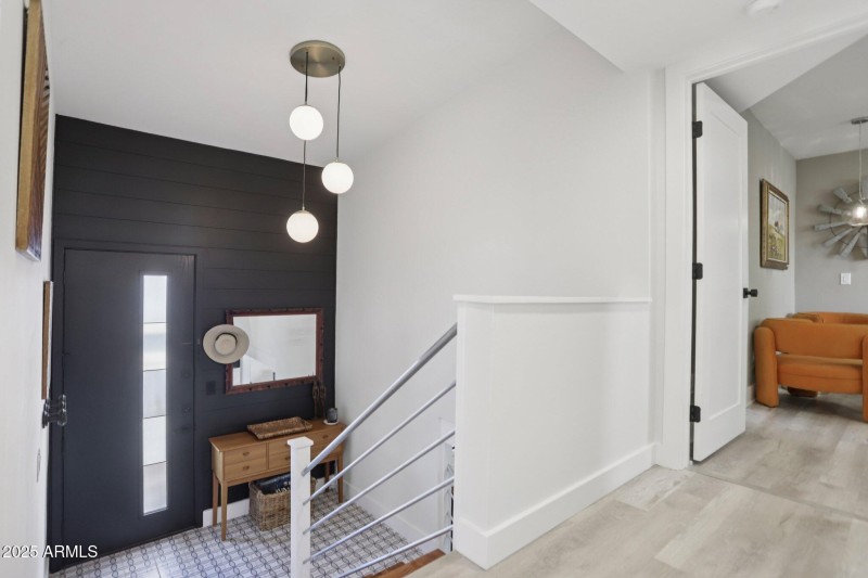 Views of the staircase