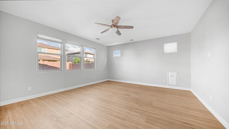 Family Room with Dog Door